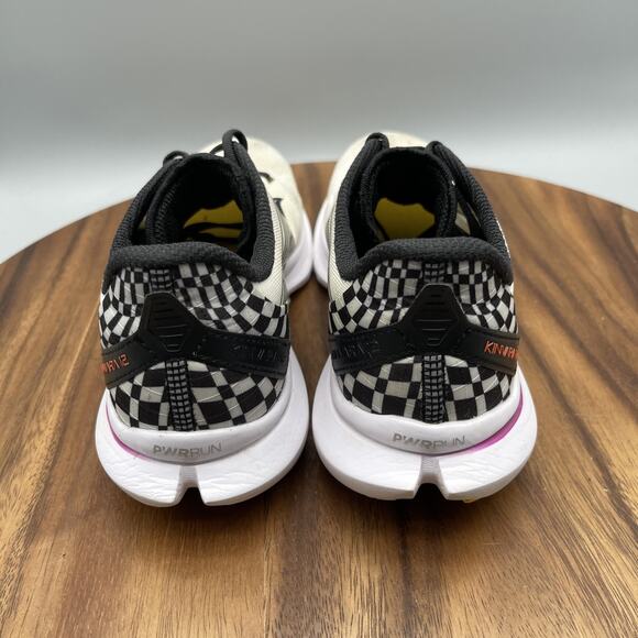 Saucony Kinvara 12 Shoes Womens Size 8 White Running Comfort Walking Gym Sneaker - Picture 4 of 8
